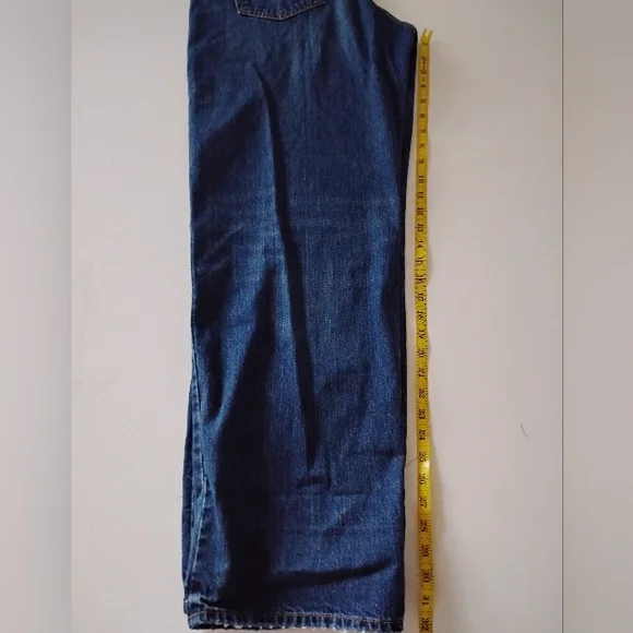 Universal Thread Mid Rise 90s Baggy Jeans 100% Cotton Classic Blue Size 10 - Picture 13 of 13